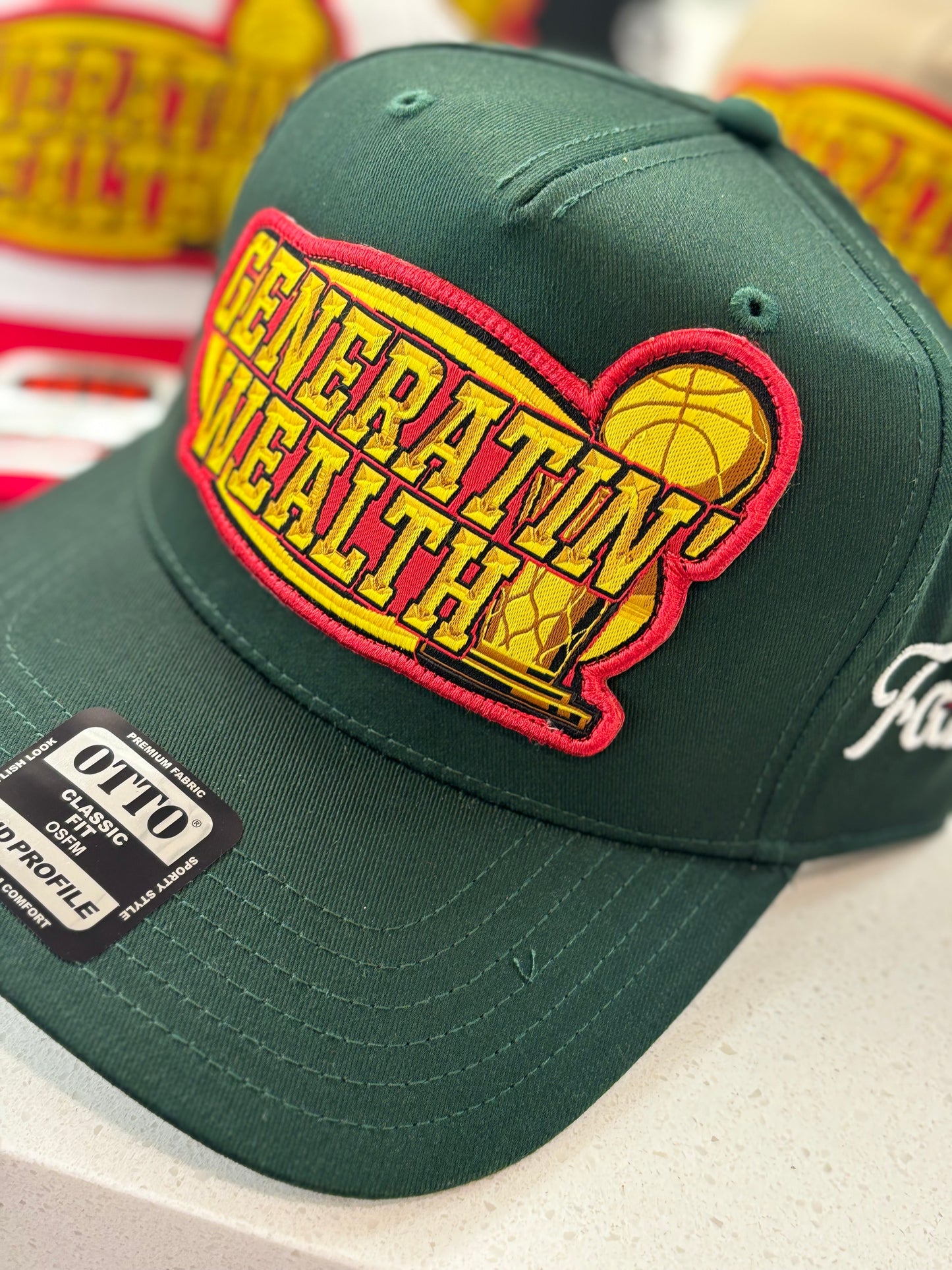 Wealth Green Snapback